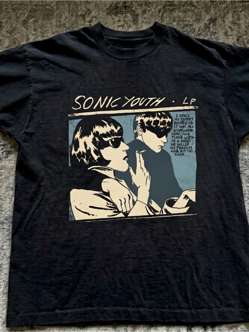 Retro Sonic Youth Goo Comic Graphic Vintage Streetwear Band T-shirt Unisex Size